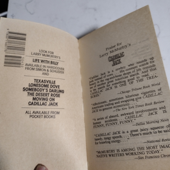 CADILLAC JACK by Larry McMurtry - Picture 4 of 5